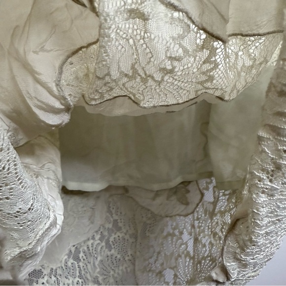 Free People Many Moons Midi Dress Lace Overlay Sleeveless - Small - Picture 8 of 14